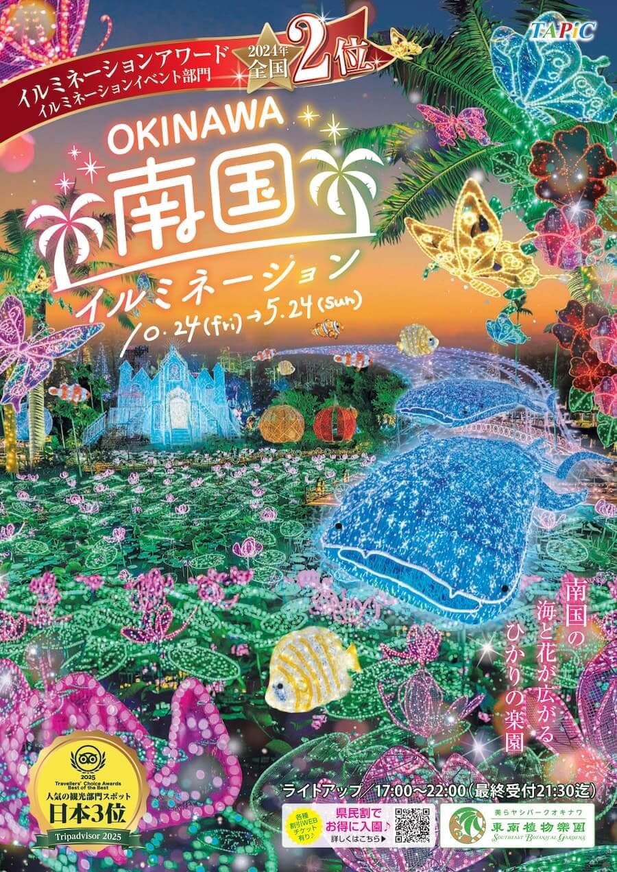 沖縄南国イルミネーション 2025-2026のフライヤー
