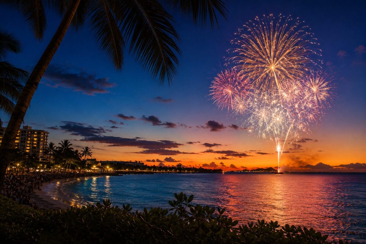 沖縄の夜空を彩る花火イベント