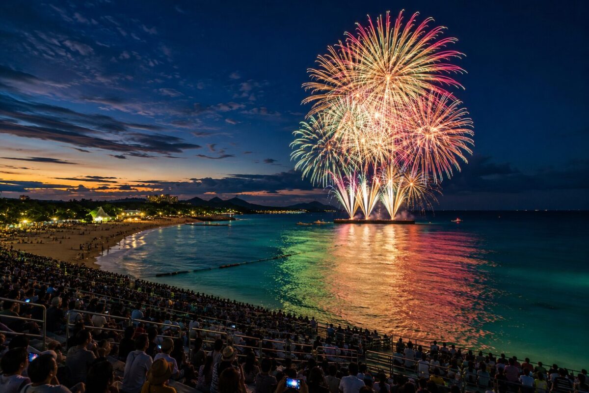 「海洋博美ら海花火大会」イメージ