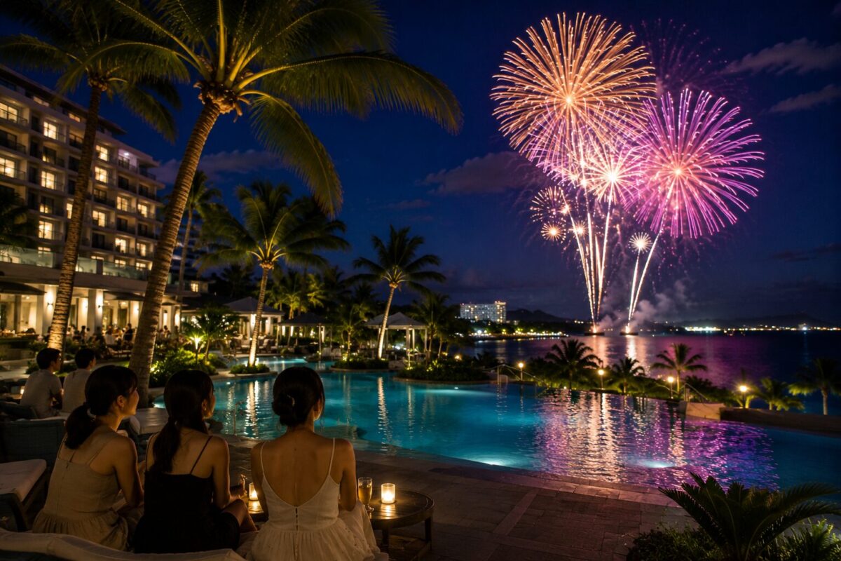 「ホテルイベントの花火」イメージ